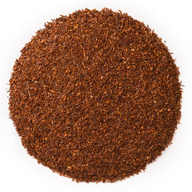 Davidson's Rooibos infusion steeping in a cup, rich earthy aroma.