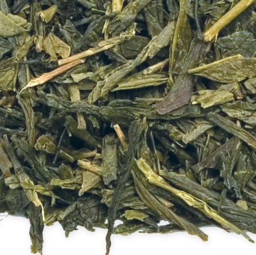 Davidson's Sencha storage canister keeps aroma fresh.