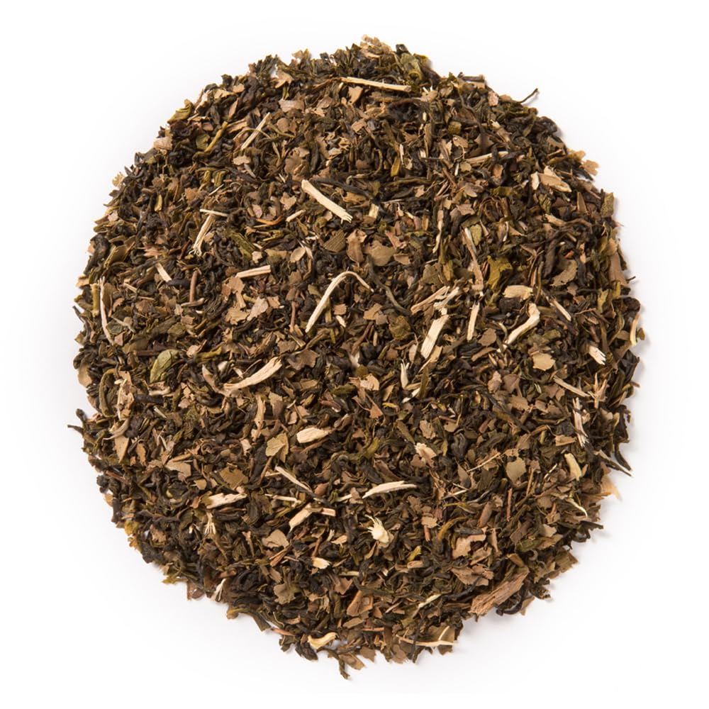 Davidson's Green with Lemon Ginseng tea cup, bright citrus notes boost focus