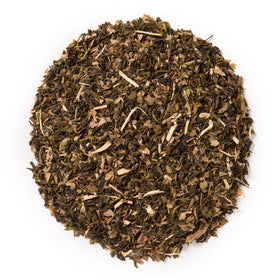 Davidson's Green with Lemon Ginseng tea cup, bright citrus notes boost focus