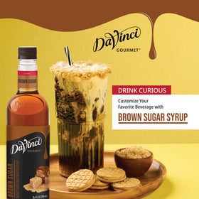 DaVinci Gourmet Brown Sugar Syrup used in a cocktail for caramel nuance.