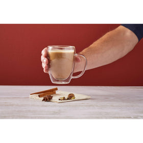 DaVinci Gourmet Chai Amore cafe service setting showcasing beverage options.