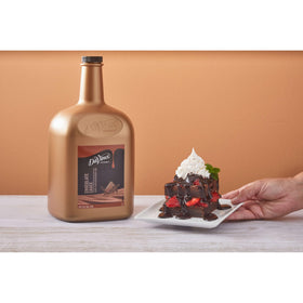 DaVinci Gourmet Chocolate Sauce as ice cream topping for decadence