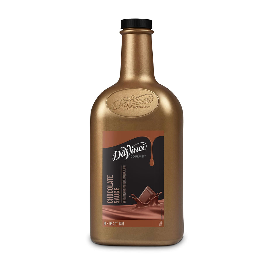 DaVinci Gourmet Chocolate Sauce package front for easy dessert topping