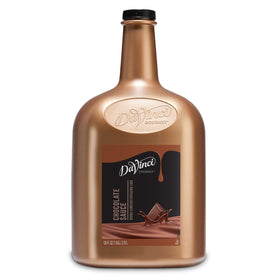 DaVinci Gourmet Chocolate Sauce pour showcasing rich cocoa depth for drinks