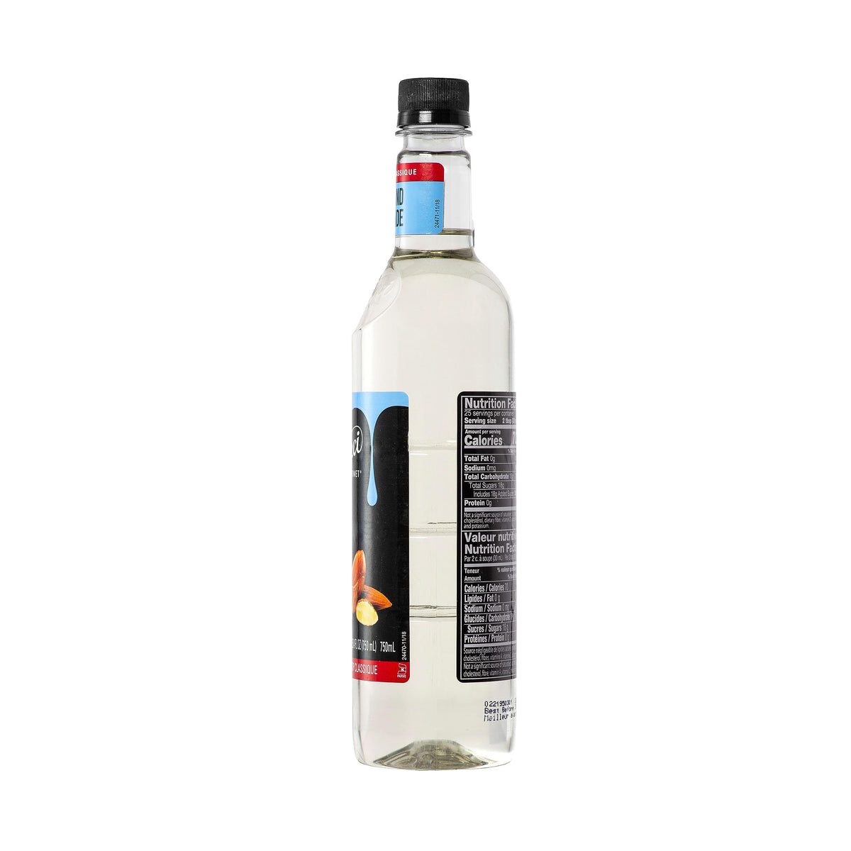 DaVinci Gourmet Classic Almond Syrup bar setup showcasing versatile flavoring solutions