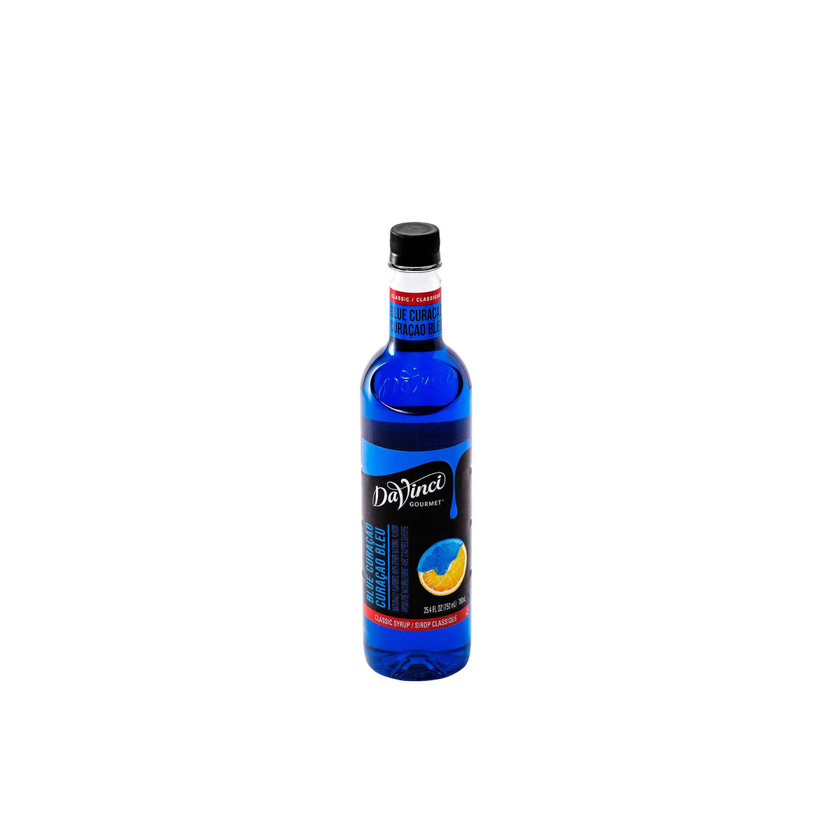 Pack of four DaVinci Gourmet Blue Curacao syrups ensures steady supply
