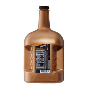 DaVinci Gourmet Classic Caramel Sauce on coffee, highlighting rich caramel in a beverage
