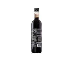 DaVinci Gourmet Classic Chocolate Syrup pour enables quick blending into hot or cold drinks.