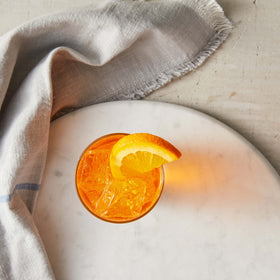 Kosher-certified DaVinci Classic Orange Syrup adding brightness to drinks and desserts