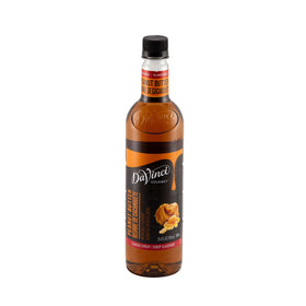 DaVinci Gourmet Classic Peanut Butter Syrup cap and seal indicating quality control.