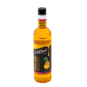 DaVinci Gourmet Classic Pineapple Syrup cap and bottle ready-to-use