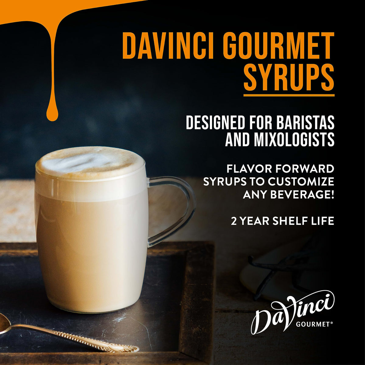 Cocktail glass highlighting vibrant tropical notes from DaVinci Gourmet Classic Pineapple Syrup