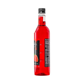 Four-pack of DaVinci Gourmet Classic Strawberry Syrup packaging emphasizing keto-friendly option