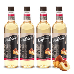 DaVinci Gourmet Classic Toasted Hazelnut Syrup bottle for premium coffee flavor