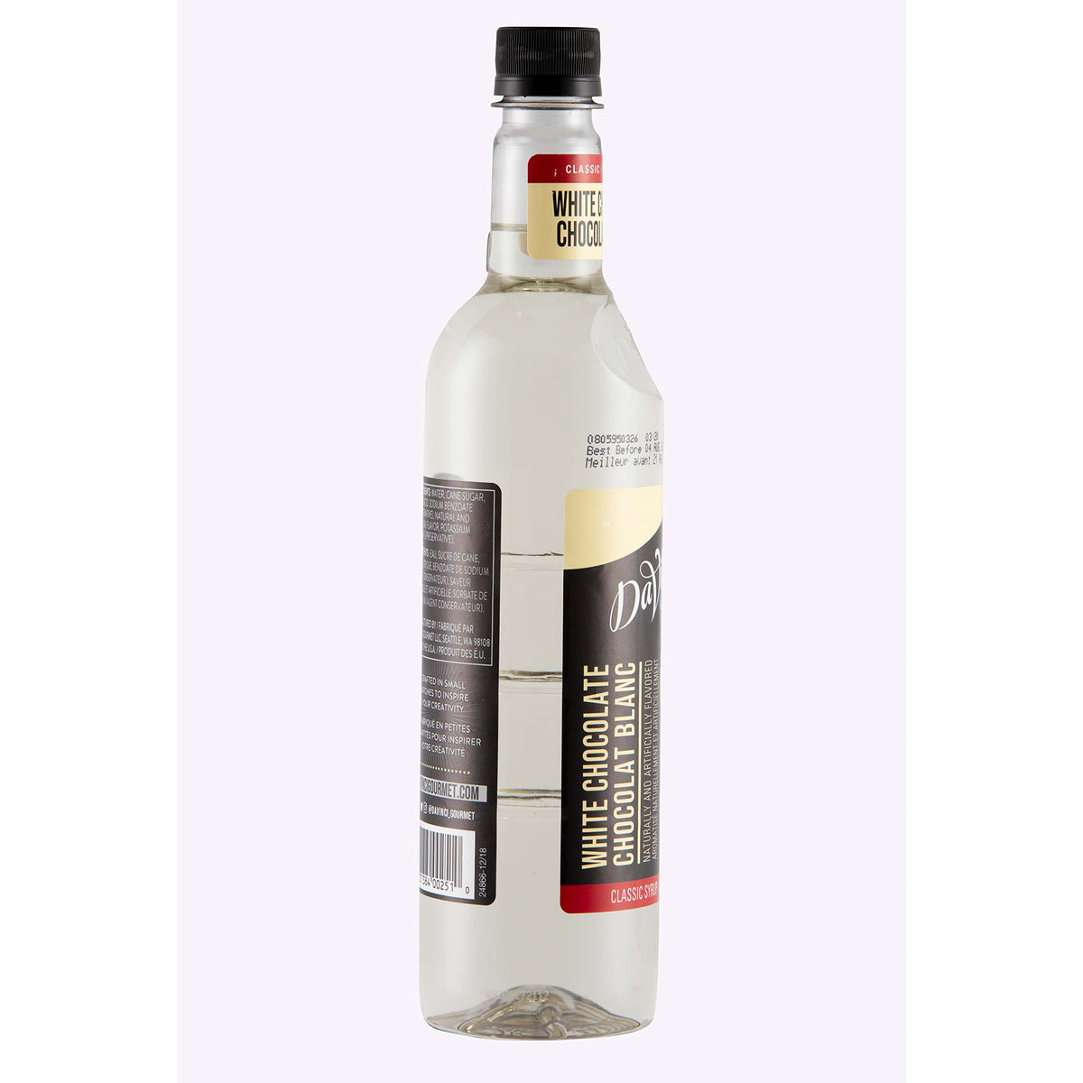 DaVinci packaging communicates premium quality for back-bar use