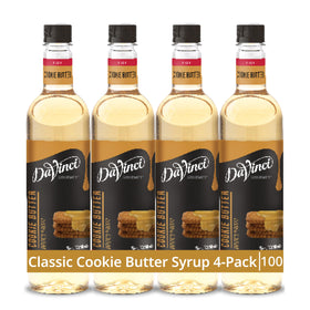 DaVinci Gourmet Cookie Butter Syrup bottle highlighting warm spice flavor for lattes