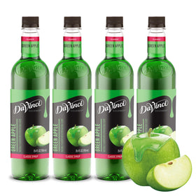 DaVinci Gourmet Green Apple Syrup bottle ready for cocktails.