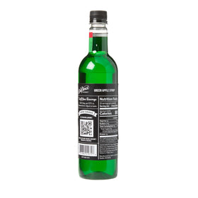 DaVinci Gourmet Green Apple Syrup packaging close-up.