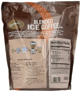 DaVinci Gourmet Iced Coffee Latte blend poured into a glass for a silky iced latte