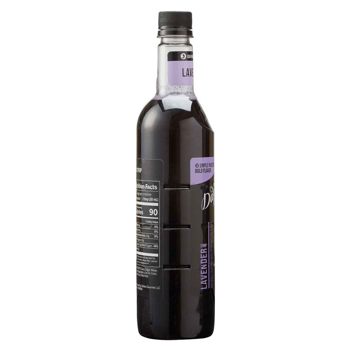 DaVinci Gourmet Lavender Syrup cocktail accent adds floral depth.