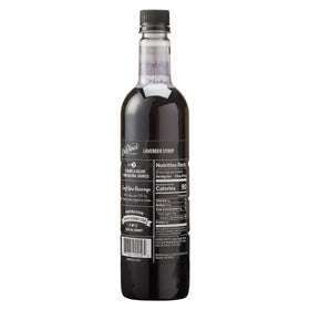 DaVinci Gourmet Lavender Syrup label highlights natural flavors for premium beverages.