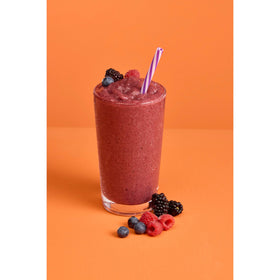 DaVinci Gourmet smoothie ingredients graphic highlights natural flavor choices