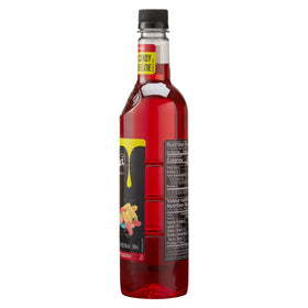 DaVinci Gourmet Sour Gummy Syrup sour splash with citrus fruits suggests bold flavors.