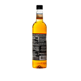 DaVinci Gourmet Sugar-Free Caramel Syrup bottle label with bold branding for easy recognition.