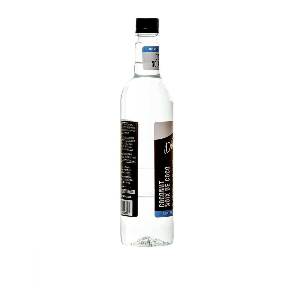 DaVinci Gourmet Sugar Free Coconut Syrup hot and cold drink usage concept