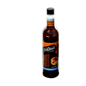 DaVinci Gourmet sugar-free gingerbread syrup spice blend close-up for festive aroma.