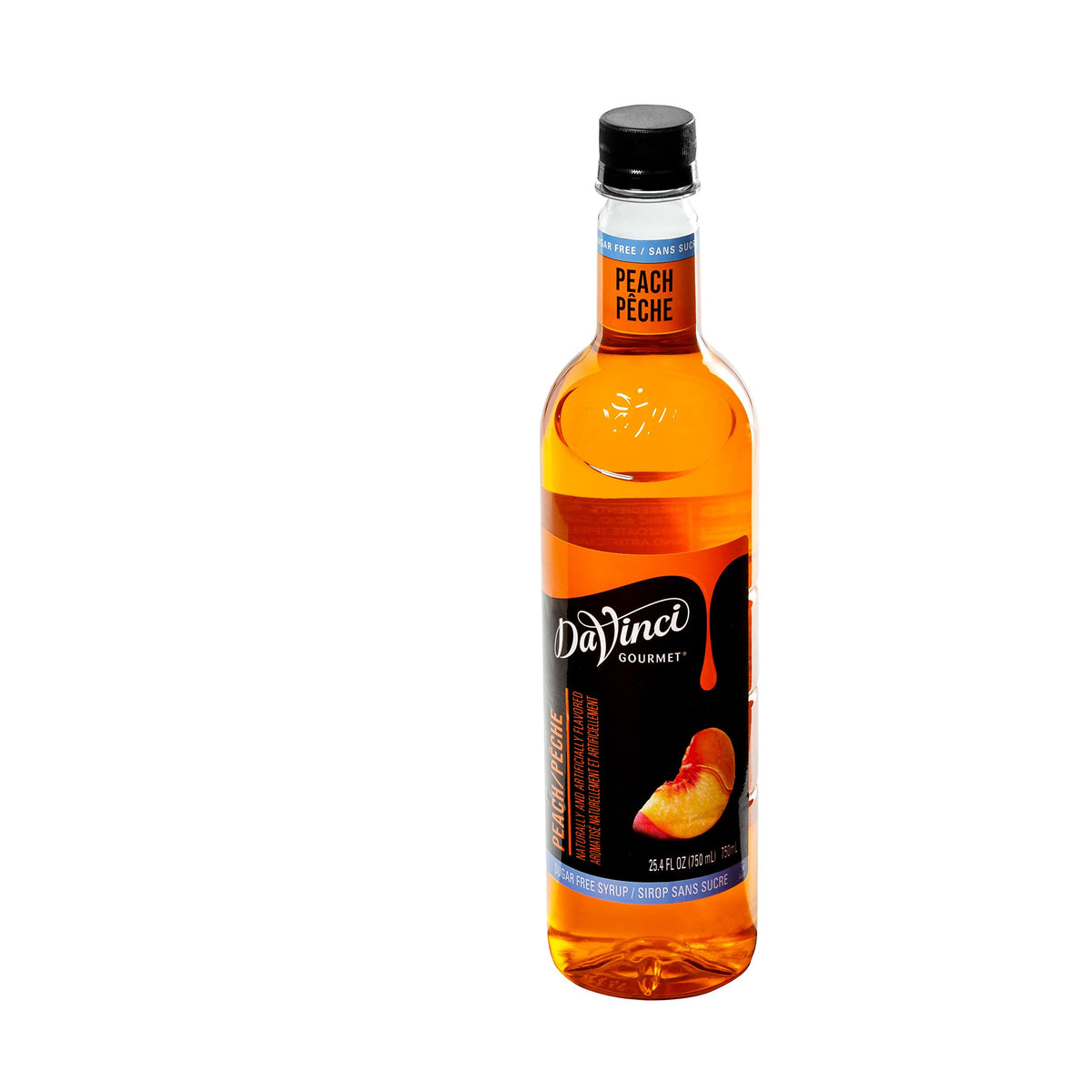 DaVinci Gourmet peach syrup as an ingredient for creative recipes.