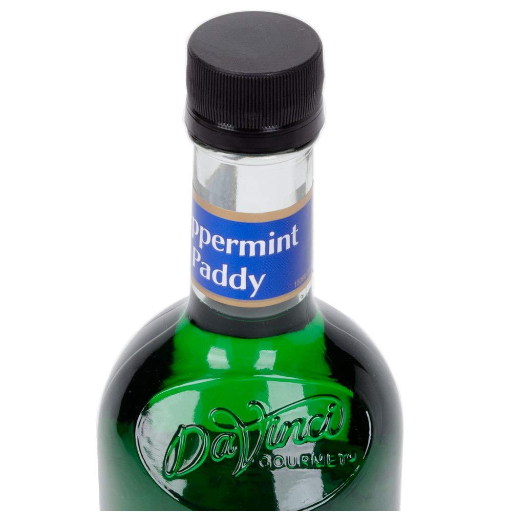 DaVinci Gourmet Sugar Free Peppermint Paddy syrup added to coffee for creamy taste