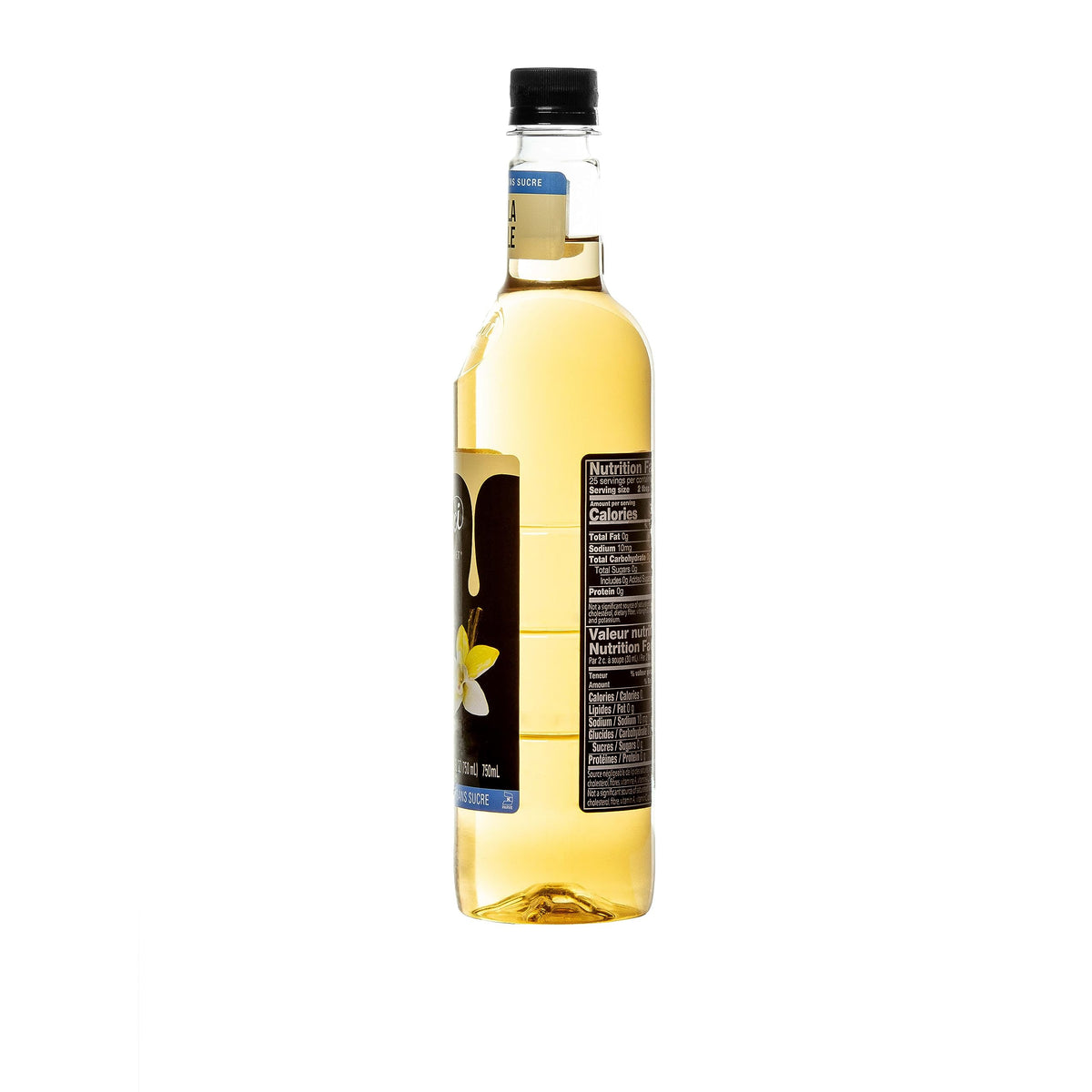 DaVinci Gourmet Sugar Free Vanilla Syrup pack keeps a consistent vanilla profile across all servings.