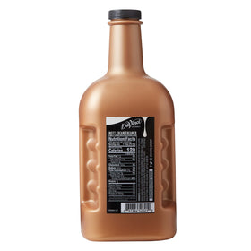DaVinci Gourmet Sweet Cream bottle close-up highlighting real dairy ingredients