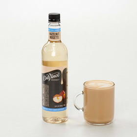 DaVinci Gourmet Sugar-Free Hazelnut Syrup used in cocktails for hazelnut aroma