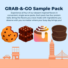 Vegan Day Out snack balls ready-to-eat for busy days.
