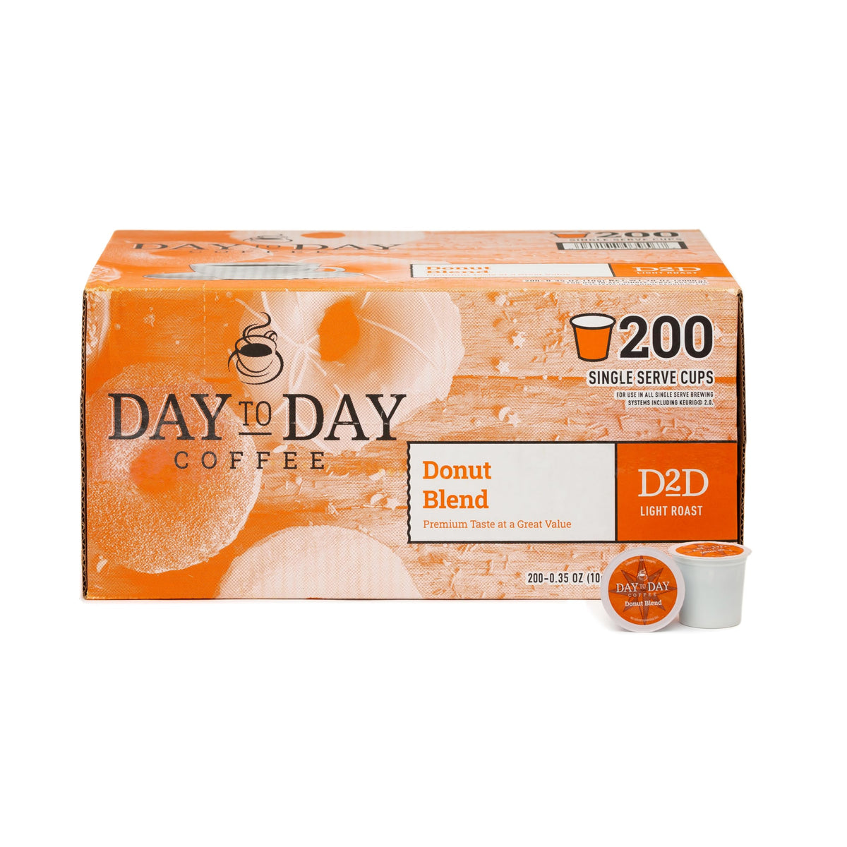 Day To Day Coffee Donut Blend pod ready for a bakery-style morning cup.