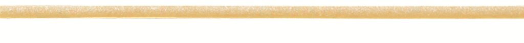 Raw bronze-drawn De Cecco No. 11 spaghetti with rough surface for sauce cling.