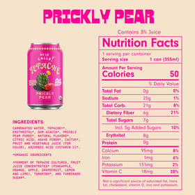 De La Calle Tepache ingredients shot highlights pineapple, prickly pear, and warming spices.