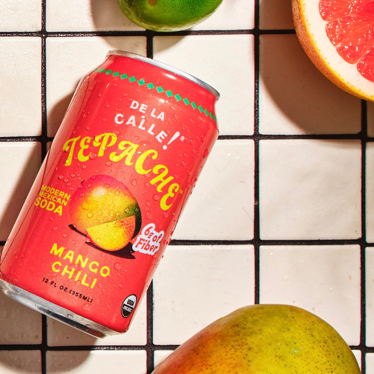 De La Calle Tepache Mango Chili fermentation speaks to traditional craft technique and natural flavor.