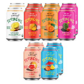 Cans on kitchen counter reveal pineapple aroma, a healthier substitute for sugary drinks.