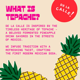De La Calle Tepache organic-cert closeup reinforces certified organic and non-GMO credentials.