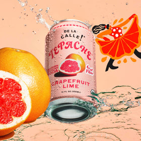De La Calle Tepache Organic Pineapple label showcases organic certification and natural sweetness