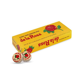 De la Rosa Mazapan front-pack display of classic peanut candy.
