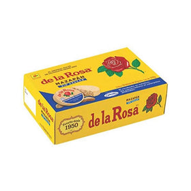 De la Rosa Mazapan Sugar Free packaging shows 18 pieces for sharing.