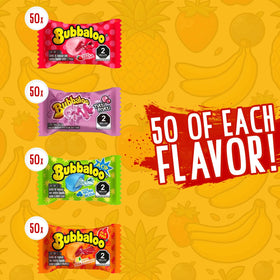 Deal Society Bubbaloo Tutti Frutti piece highlighting colorful chew for celebrations