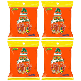 Deal Society Jarritos Spicy Gummies bag with chili-lime dust, ideal party snack
