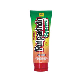 Deal Society Pulparindo Mango squeeze with open tube shows tropical tang.