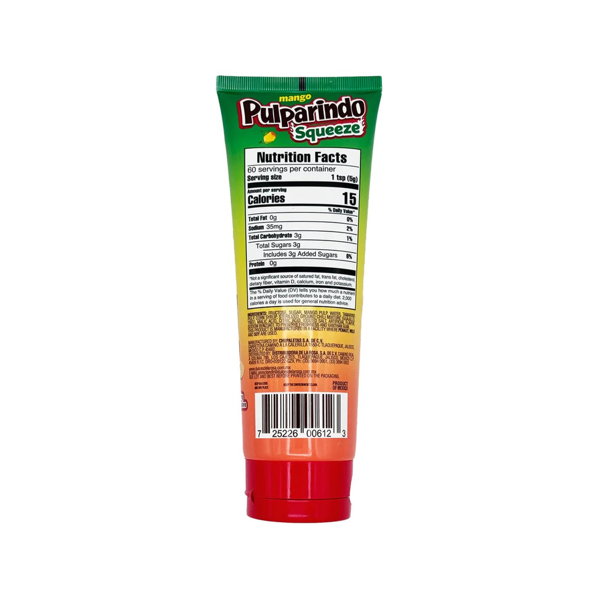 Deal Society Pulparindo Original squeeze, tamarind tub highlighting authentic sweet-tart heat.